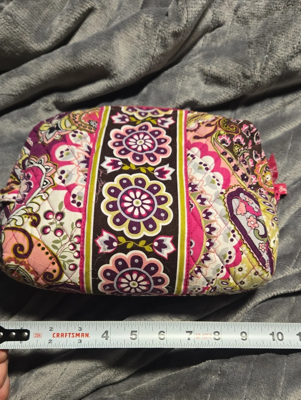 Vera Bradley makeup bag